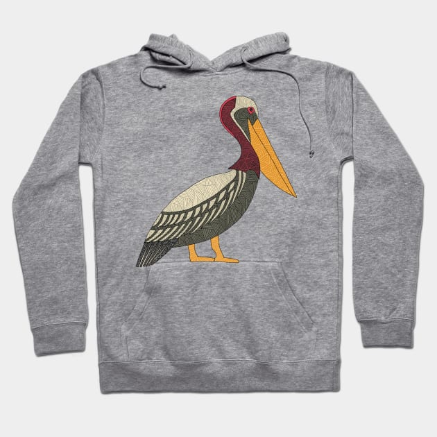 Pelican on watch Hoodie by paviash